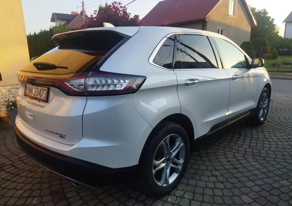 Ford EDGE cena 82900 przebieg: 137000, rok produkcji 2017 z Łapy małe 379